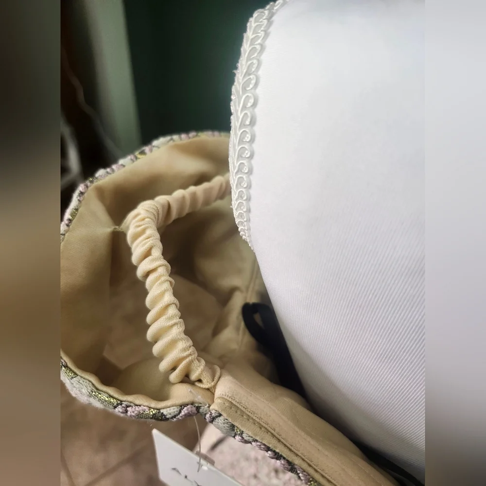 Alyce Paris Pink Floral Off-Shoulder Maxi Dress - Picture 4 of 13